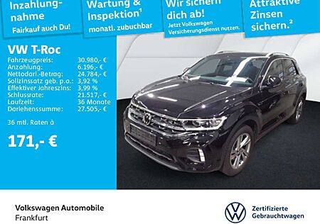 VW T-Roc Volkswagen 2.0 TDI DSG R-Line Navi LEDPlus DAB+ Front