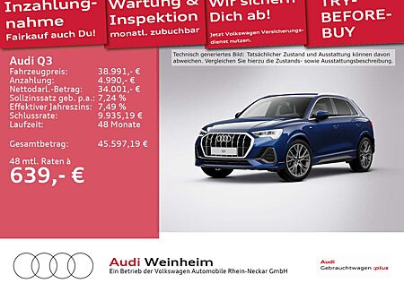 Audi Q3 40 TDI 2x S-Line quattro LED Navi S-tronic uv