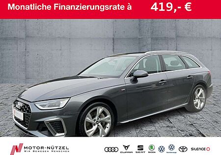 Audi A4 40 TDI S-TR QU S-LINE LED+NAVI+SHZ+18"