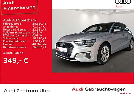 Audi A3 advanced 30 TDI VIRTUAL PDC SHZ