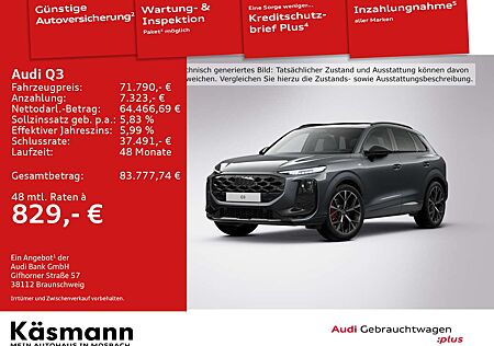 Audi Q3 SUV TFSI qu S line DIG-MATRIX TECH PRO PANO