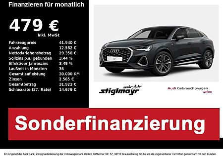 Audi Q3 Sportback S line 35 TFSI ACC+AHK+LED+NAVI+STANDHZG