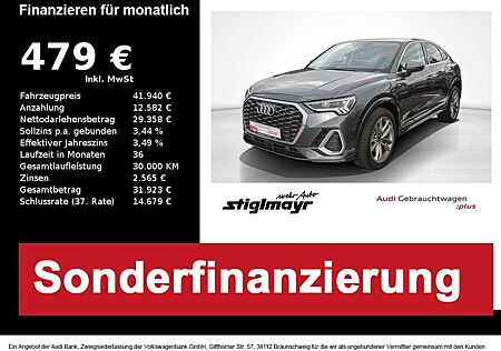 Audi Q3 Sportback S line 35TFSI AHK+LED+NAVI+STANDHZG