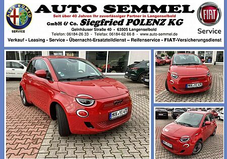 Fiat 500E RED 118PS 42kWh Voll-LED Sitzh.