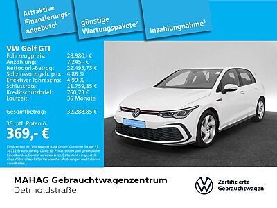 Volkswagen Golf GTI Golf VIII GTI 2.0 TSI AHK LED+ Navi ParkPilot Ap