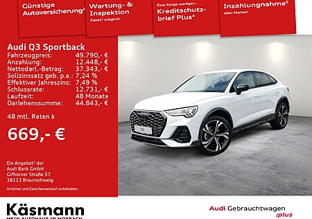 Audi Q3 S line 35TFSI NAV KAM LED SHZ ACC