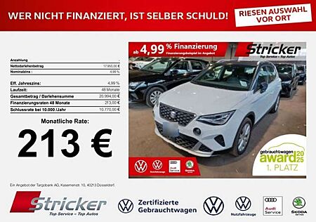 Seat Arona Xperience 1.0TSI DSG 213,-ohne Anzahlung App-Conn