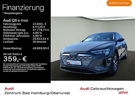 Audi Q8 e-tron Advanced 50 quattro*Navi*LED*Alu*AHK*P