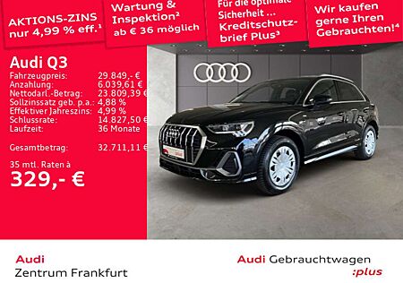 Audi Q3 35 TFSI S tronic S line LED Navi Tempomat DAB