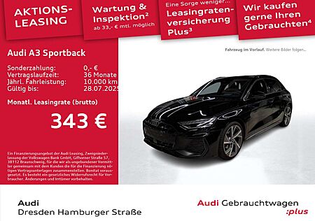 Audi A3 S line 35 TFSI Head-up AHZV SONOS
