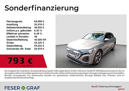 Audi Q8 55 e-tron S line Int/Matrix/HuD/Pano/Luft/Air/20 Z