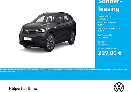 VW ID.4 Volkswagen Pure Performance NAVI ALU19 SITZHZG