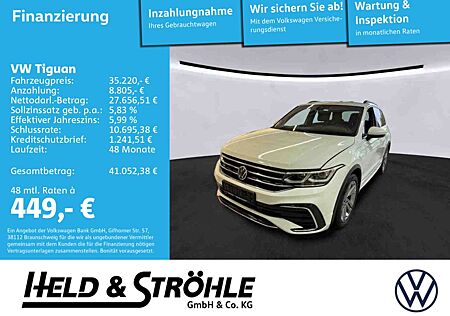 VW Tiguan Volkswagen R-LINE 1.4 TSI eHybrid DSG MATRIX AHK 19"