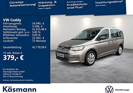 VW Caddy Volkswagen Life 1.5TSI 7 Sitzer ACC NAV KAM PDC SHZ