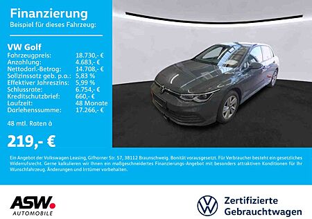 VW Golf Volkswagen Life 1.5 TSI Navi LED ACC VC SHZ PDC v/h