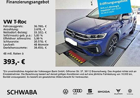 VW T-Roc Volkswagen R 2.0TSI 4M R-Perf.-Abgasanlage*AHK*8-fach