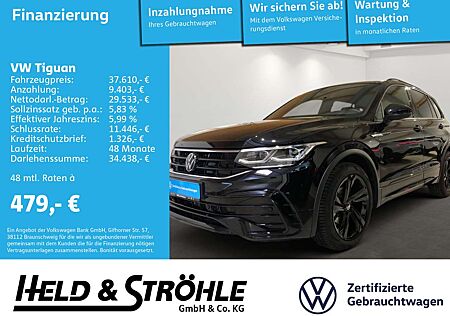 VW Tiguan Volkswagen R-Line Black 1.5 TSI DSG IQ NAV 19" ACC