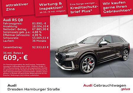 Audi RS Q8 4.0 TFSI quattro Matrix Standhz. B&O Pano