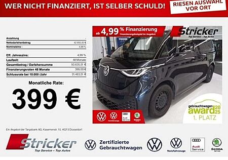 VW ID.BUZZ Volkswagen ID. Buzz Cargo Pro 210/77 399,-ohne Anzahlung Navi Travel