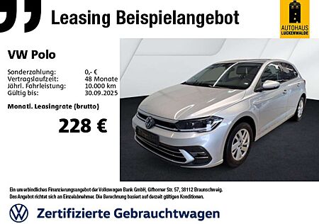 VW Polo Volkswagen 1.0 TSI Style DSG *IQ.DRIVE*App-Connect*
