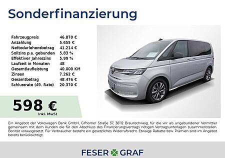 VW T7 Multivan Volkswagen Life KÜ 1.5 TSI 7-Gang-DSG