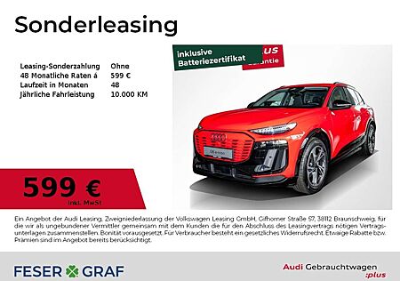 Audi Q6 e-tron performance S line /Leder/Pano/B&O/Tech+/AH