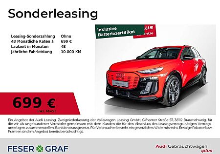 Audi Q6 e-tron Q6 performance S line /Leder/Pano/B&O/Tech+/AHK
