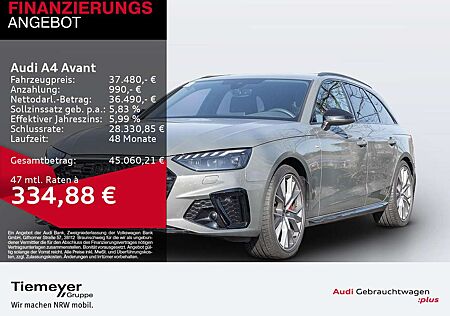 Audi A4 40 TFSI Q 2x S LINE LM19 KAMERA NAVI+ V