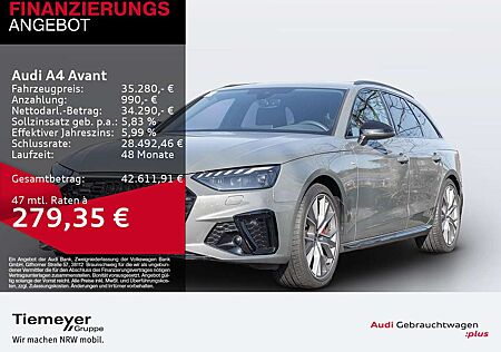 Audi A4 40 TFSI Q 2x S LINE LM19 KAMERA NAVI+ V
