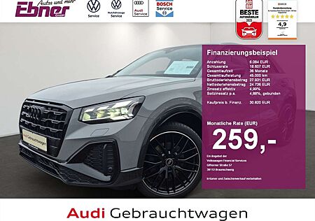 Audi Q2 S-LINE BLACK MATT 35TFSI DSG MATRIX+KEYLESS+NAVI+A