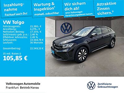 Volkswagen Taigo 1.0 TSI Goal Navi LED Heckleuchten Sitzhei
