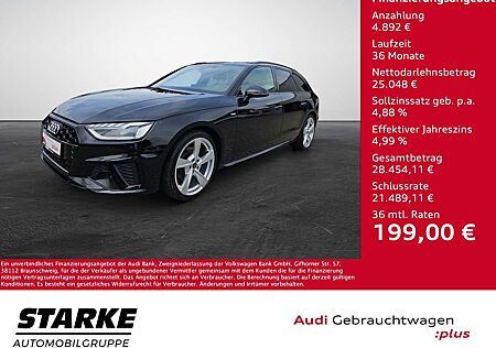 Audi A4 Avant 35 TFSI S tronic S line Naviplus LED 19 Z...