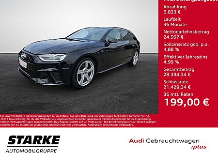 Audi A4 Avant 35 TFSI S tronic S line Naviplus LED 19 Z...