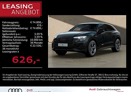 Audi Q8 55 TFSI e qu MATRIX Luft AHK HuD 21" Kameras