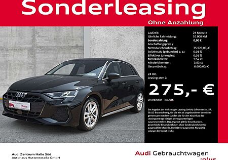 Audi A3 Sportback 35 TFSI S line LED KAMERA HuD SONOS