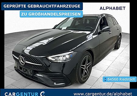 Mercedes-Benz C 220 d T AMG Line AHK SpoSi ACC El.Heckkl. HuD