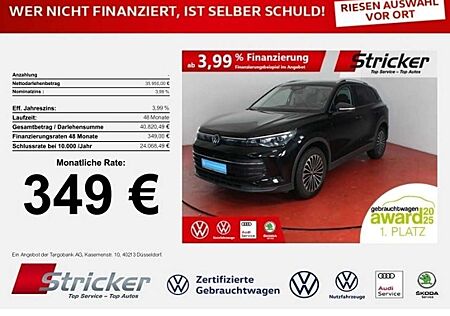 VW Tiguan Volkswagen Goal 2.0TDI DSG 349,-ohne Anzahlung Navi AHK Kame