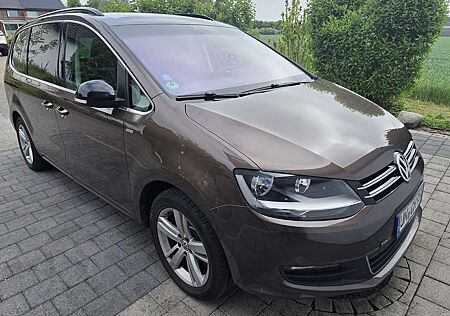 VW Sharan Volkswagen 2 integr. Kindersitze, 7 Sitzer