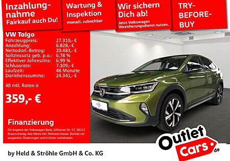 VW Taigo Volkswagen Style 1.5 TSI DSG ACC AHK BEATS PANO IQLED