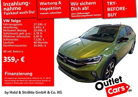 VW Taigo Volkswagen Style 1.5 TSI DSG ACC AHK BEATS PANO IQLED