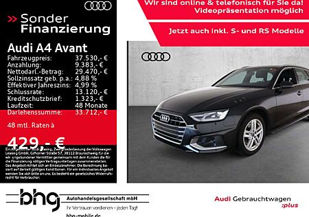 Audi A4 35TFSI S tronic advanced Assist Stadt+T
