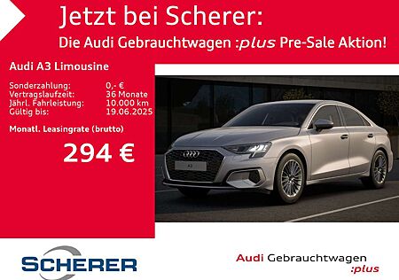 Audi A3 advanced 35 TFSI S tronic CARPLAY E