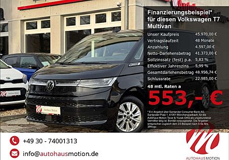 VW T7 Multivan Volkswagen Bulli Life LÜ lang Pano ACC Navi Kamera LED