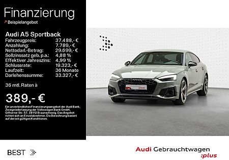 Audi A5 S line black 40 TFSI Assist*Matrix