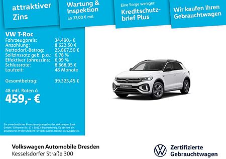 VW T-Roc Volkswagen R-Line 1.5 TSI