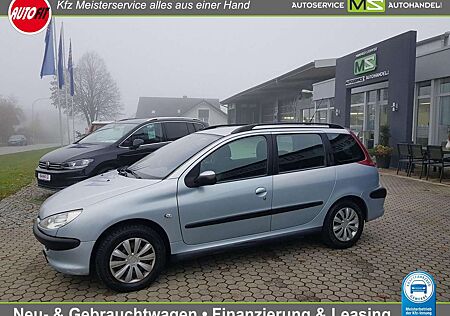 Peugeot 206 HDi 90 SW Grand Filou Cool-Klimaanlage-ZV-1.Hand