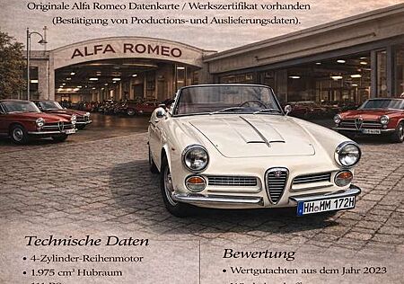 Alfa Romeo Spider 2000 Touring Cabrio