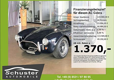 AC Cobra 427 V8 5.8l*Connolly-Leder Willans-Gurte