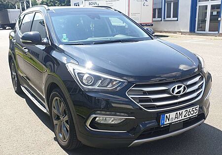 Hyundai Santa Fe blue 2.2 CRDI 4WD Automatik 7Sitzer 25 J