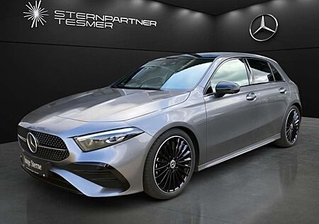 Mercedes-Benz A 250 4M AMG Night 360° Pano ACC Adap.Fahrw. Bur